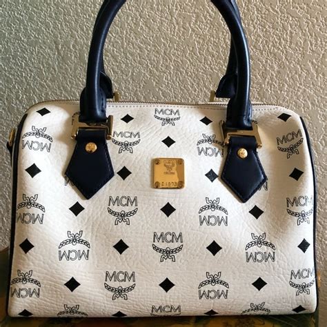 genuine mcm bag size